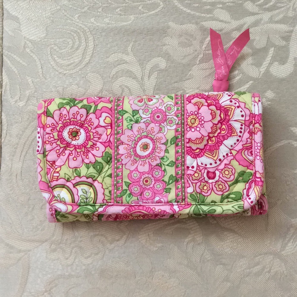 Vera Bradley Petal Pink Wallet Crossbody